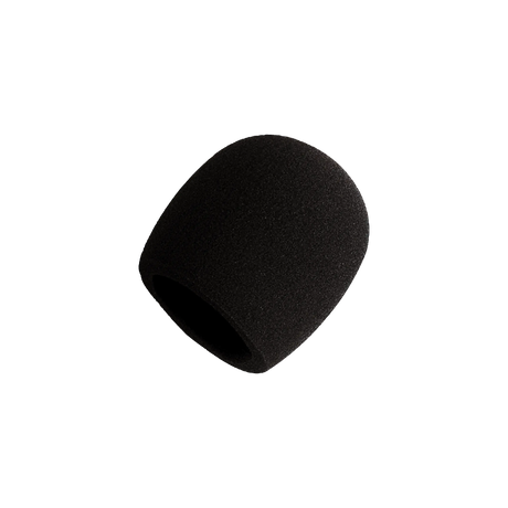 Shure A58WS-BLK Black Foam Windscreen for All Shure Ball Type Microphones Microphones Shure