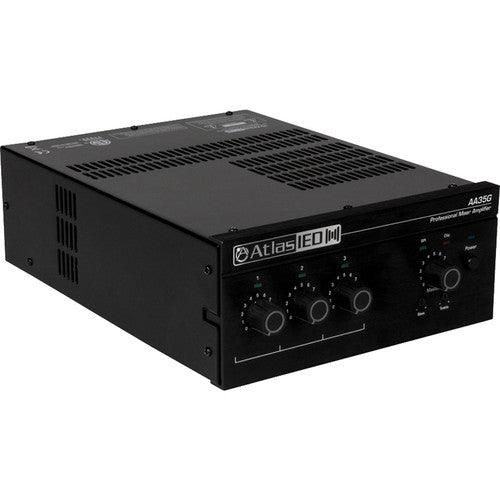 Atlas Sound AA35G 3-Input, 35-Watt Mixer Amplifier With Global Power Supply
