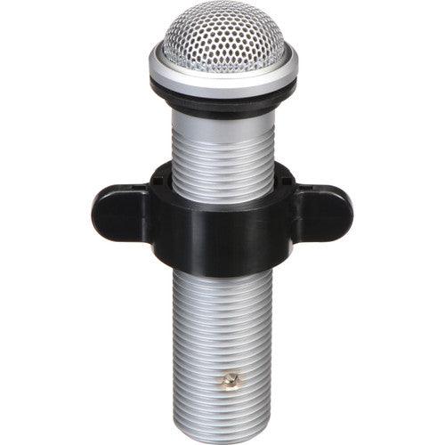 Shure MX395AL/O-TA Microflex Low-Profile Omnidirectional Boundary Microphone for Installs (Silver) (TAA-Compliant)