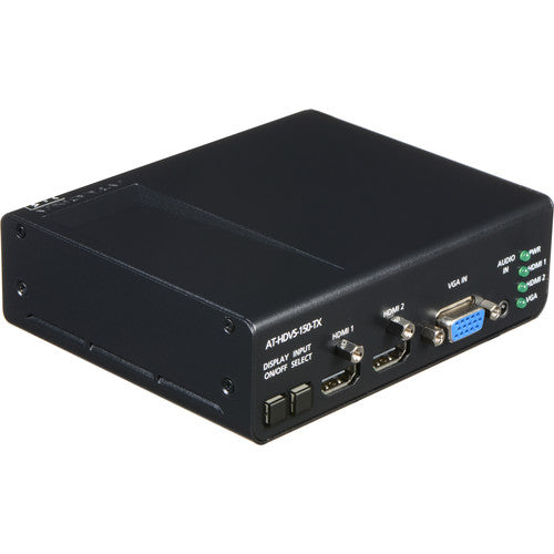 Atlona Three-Input Switcher for HDMI and VGA over HDBaseT Transmitter - AT-HDVS-150-TX