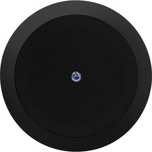 Atlas Sound FAP42T-B 4" Coaxial In-Ceiling Speaker with 16-Watt 70/100V Transformer and Ported Enclosure (Pair, Black)