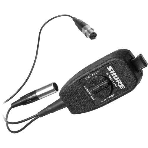 Shure WA360-TA In-Line Remote Mute Switch for Shure Lavaliers (TAA-Compliant)