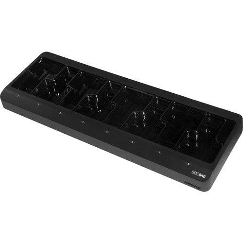 Shure SBC840-US-TA Networked Eight-Bay Battery-Only Tray Charger (TAA-Compliant)