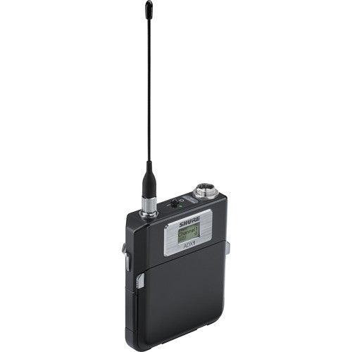 Shure ADX1TA=-K54 Digital Wireless Bodypack Transmitter with TA4M (K54: 606 to 663 MHz) (TAA-Compliant)