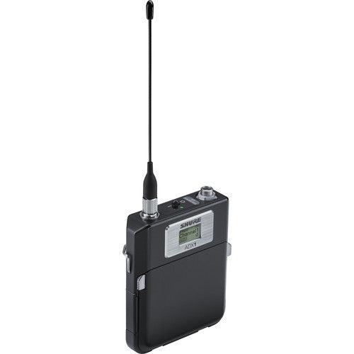 Shure ADX1LEMO3TA=-K54 Digital Wireless Bodypack Transmitter with LEMO3 (K54: 606 to 663 MHz) (TAA-Compliant)