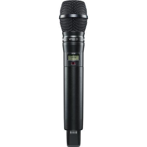 Shure ADX2TA/VP68=-G57 Digital Handheld Wireless Microphone Transmitter with VP68 Capsule (G57: 470 to 616 MHz) (TAA-Compliant)