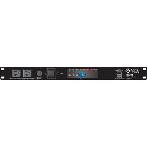 Atlas Sound ECS-204 Rackmountable 20A Power Conditioner and Sequencer