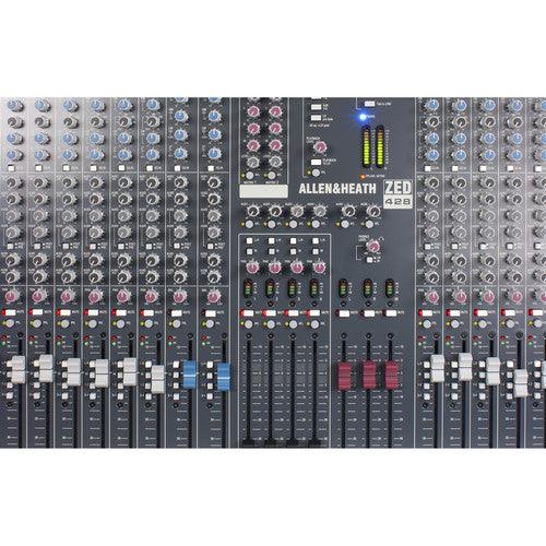 Allen & Heath ZED-428 28-Channel 4-Bus Analog Mixer with USB Connection