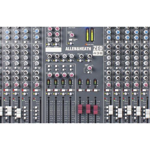 Allen & Heath ZED-436 36-Channel 4-Bus Analog Mixer with USB Connection