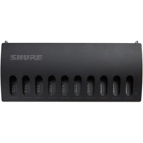 Shure MXCWNCS-US 10-Bay Networked Charging Station for SB930 Batteries (US)