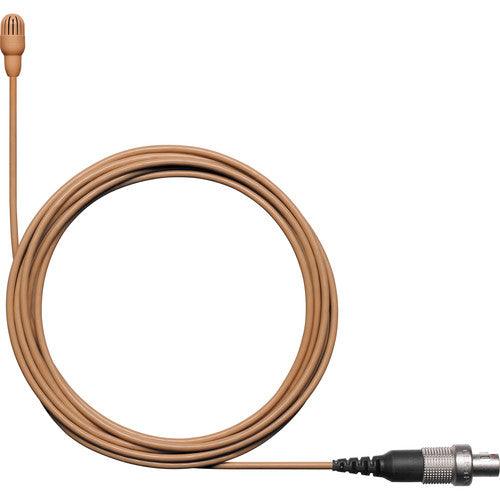 Shure TL47C/O-LEMO-A-TA Omnidirectional Lavalier Microphone with LEMO 3-Pin Connector and Accessories (Cocoa) (TAA-Compliant)