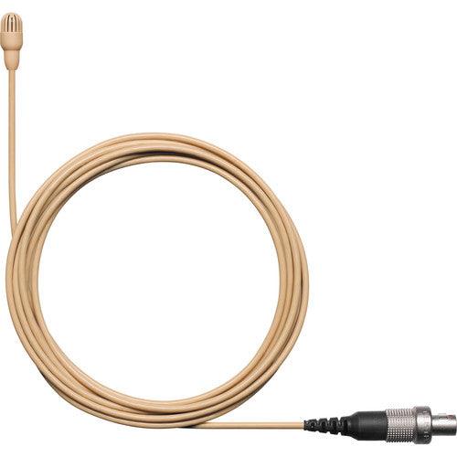 Shure TL47T/O-LEMO-A-TA Omnidirectional Lavalier Microphone with LEMO 3-Pin Connector and Accessories (Tan) (TAA-Compliant)