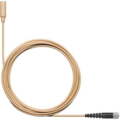 Shure TL48T/O-MDOT-A-TA Omnidirectional Lavalier Microphone (Microdot, Tan) (TAA-Compliant)