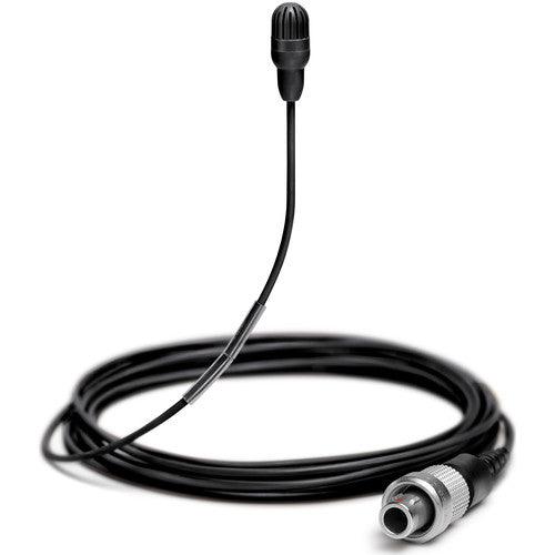 Shure TL45B/O-LEMO-TA Omnidirectional Lavalier Microphone (LEMO, Black) (TAA-Compliant)