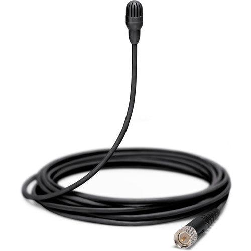 Shure TL47B/O-MTQG-A-TA Omnidirectional Lavalier Microphone with TA4F Connector and Accessories (Black) (TAA-Compliant)