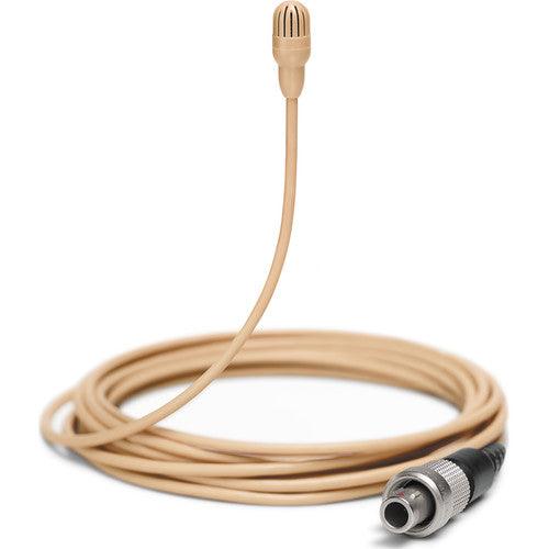 Shure TL47T/O-LEMO-A-TA Omnidirectional Lavalier Microphone with LEMO 3-Pin Connector and Accessories (Tan) (TAA-Compliant)