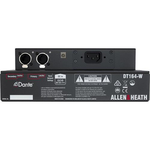 Allen & Heath AH-DT164-W 16x4 Wallmount Dante/AES67 Audio I/O Expander