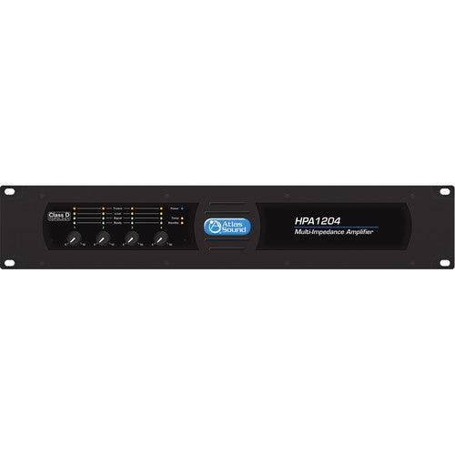 Atlas Sound HPA1204 Four-Channel 1200W Commercial Amplifier