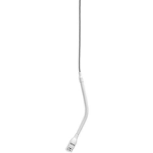 Shure MX202WP-A/N-TA Overhead Microphone, No Cartridge (White) (TAA-Compliant)