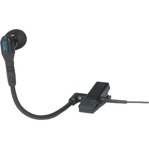 Shure WB98H/C-TA Clip-On Condenser Instrument Microphone with TA4F (Mini 4-Pin) Connector (TAA-Compliant)