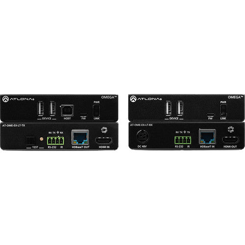 Atlona Omega 4K/UHD HDMI/USB-over-HDBaseT Lite Extender Kit (230') - AT-OME-EX-KIT-LT