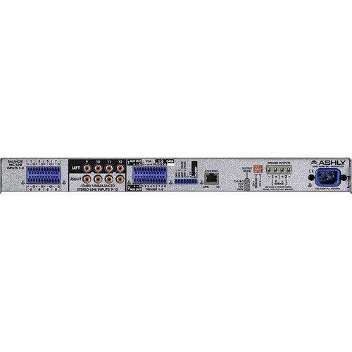 ASHLY MXA-1502 Network Digital Mixer/Amp 12-In x 4-Out, AquaControl 2x150W