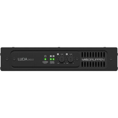 Lab Gruppen LUCIA 240/2 Compact Amplifier for Installations (2 x 120W) - LUCIA240/2