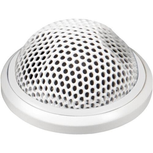 Shure MX395W/BI-TA Microflex Low-Profile Figure-8 Boundary Microphone for Installs (White) (TAA-Compliant)