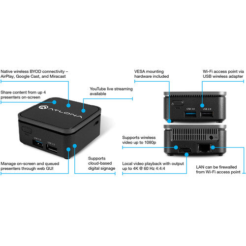 Atlona Wireless Presentation Platform - AT-WAVE-101