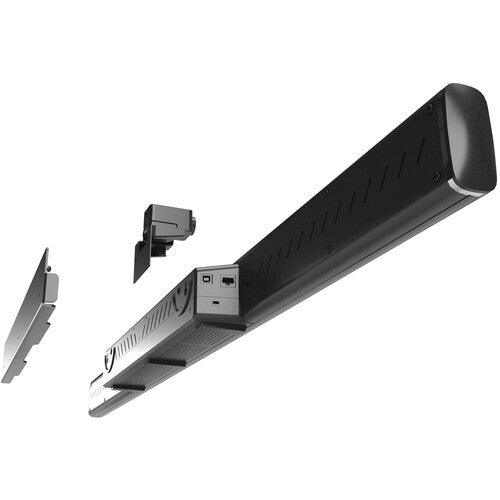 Shure Stem Wall Beamforming Microphone Array and Speaker System for Conferencing (Black) - WALL1