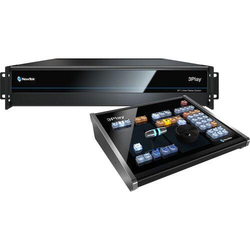 NewTek 3P12RU 3Play 3P1 IP Replay System with Control Surface (2 RU) - BDL-000000007