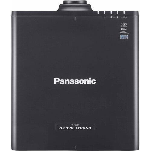 Panasonic PT-RZ990BU7 10,000 Lumens, Laser, WUXGA Resolution (1,920 x 1,200), 4K Signal Input, 1DLP Projector (Black)(Discontinued)