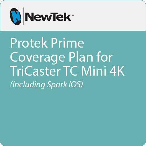 NewTek PTPTCM4KUHD Protek Prime Coverage Plan for TriCaster TC Mini 4K (Including Spark IOS) - PTP-000000004