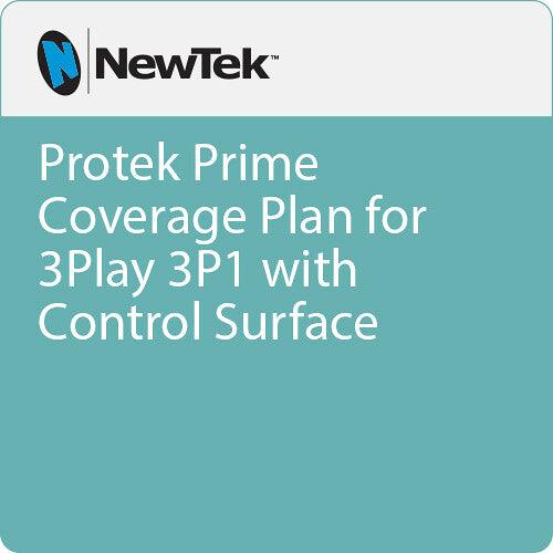 NewTek PTP3P1 Protek Prime Coverage Plan for 3Play 3P1 with Control Surface - PTP-000000007