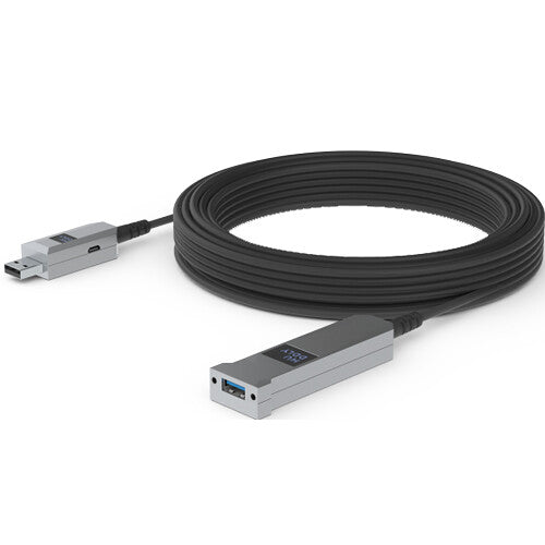 Huddly 7090043790436 USB-A 3.0 Male to Female AOC Extension Cable (49')