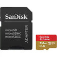 SanDisk Extreme UHS-I microSDXC 512GB with SD Adapter