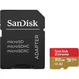 SanDisk Extreme UHS-I microSDHC Memory Card with SD Adapter