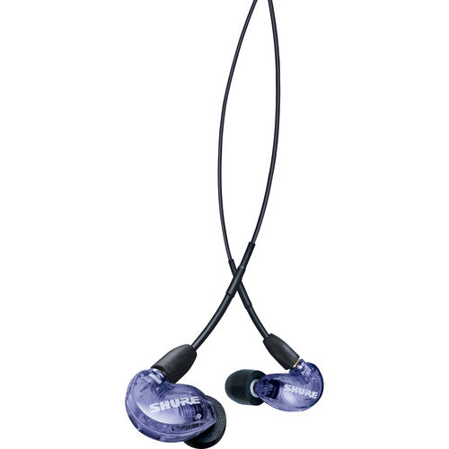 Shure SE215 Special-Edition Sound-Isolating Earphones with Detachable 3.5mm Cable (Purple) - SE215SPE-PL