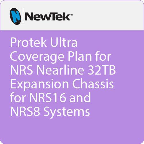 NewTek PTUNRSNL-EXP32TB ProTek 1-Year Ultra Coverage Plan for NRS Nearline 32TB Expansion Chassis for NRS16 and NRS8 Systems - PTU-000000060