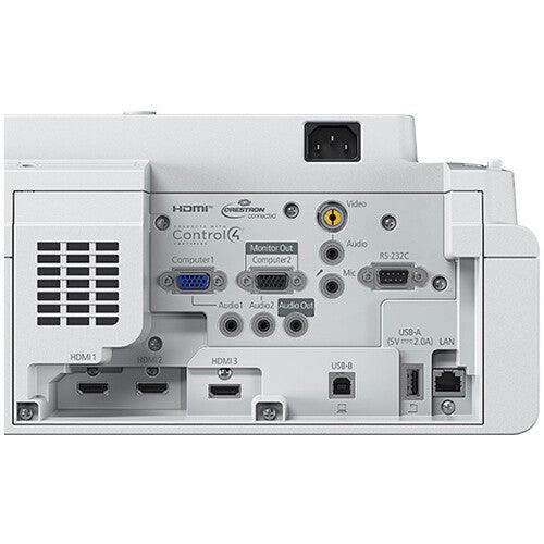 Epson PowerLite 770F 4100-Lumen Full HD Ultra-Short Throw Laser 3LCD Smart Projector - V11HA79020