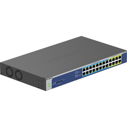 Netgear GS524UP-100NAS 24-Port PoE++ Compliant Gigabit Unmanaged Network Switch