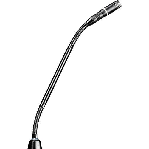 Shure MX415RLPDF/N-TA 15" Dualflex Modular Gooseneck Microphone with Top Light Ring (Black, No Preamp, No Cartridge) (TAA-Compliant)