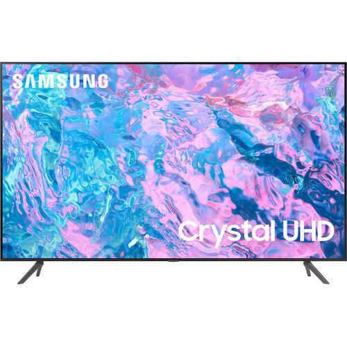 Samsung 50" CU7000 Crystal UHD 4K HDR Smart LED TV (60Hz, WiFi, Titan Grey) - UN50CU7000FXZA