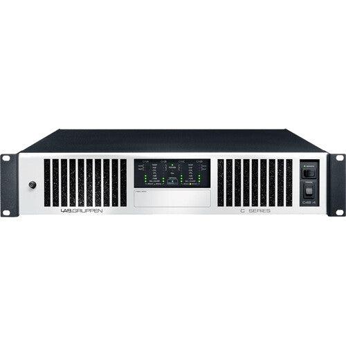 Lab Gruppen C 48:4 4800W 4-Channel Amplifier with NomadLink Network Monitoring - C484