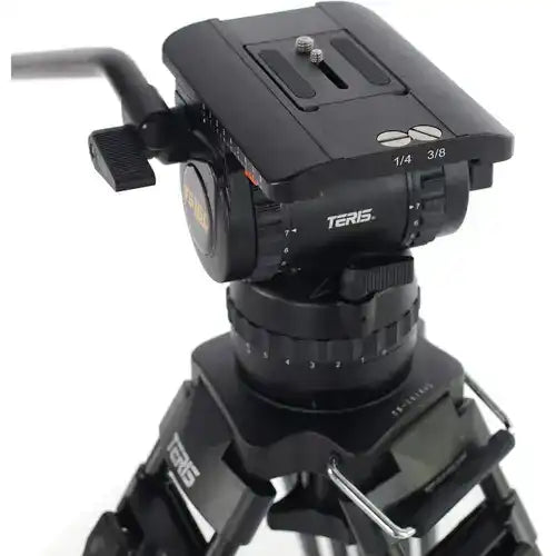 Teris TS150CF-Q Fluid Head & Tripod Kit, Carbon Fiber