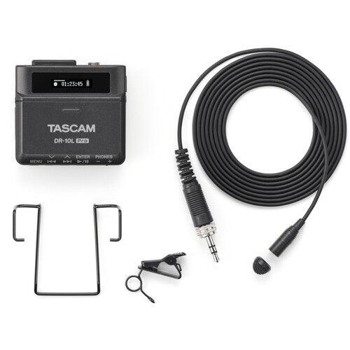 Tascam DR-10L Pro Field Recorder and Lavalier Microphone