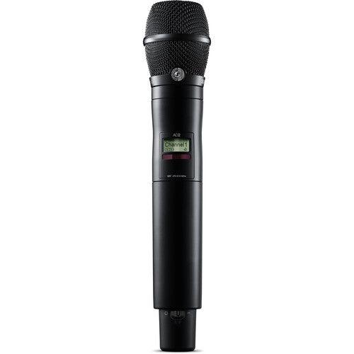 Shure ADX2FD/K11B Digital Handheld Wireless Microphone Transmitter with KSM11B Capsule (G57: 470 to 616 MHz, Black) - ADX2FD/K11B=-G57