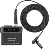 Tascam DR-10L PRO Field Recorder and Lavalier Microphone
