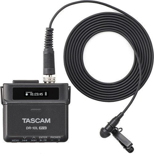 Tascam DR-10L Pro Field Recorder and Lavalier Microphone