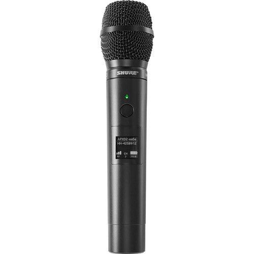 Shure MXW neXt 2 MXW2X/VP68=-Z10 Wireless Handheld Microphone Transmitter with VP68 Capsule (1.9 GHz)